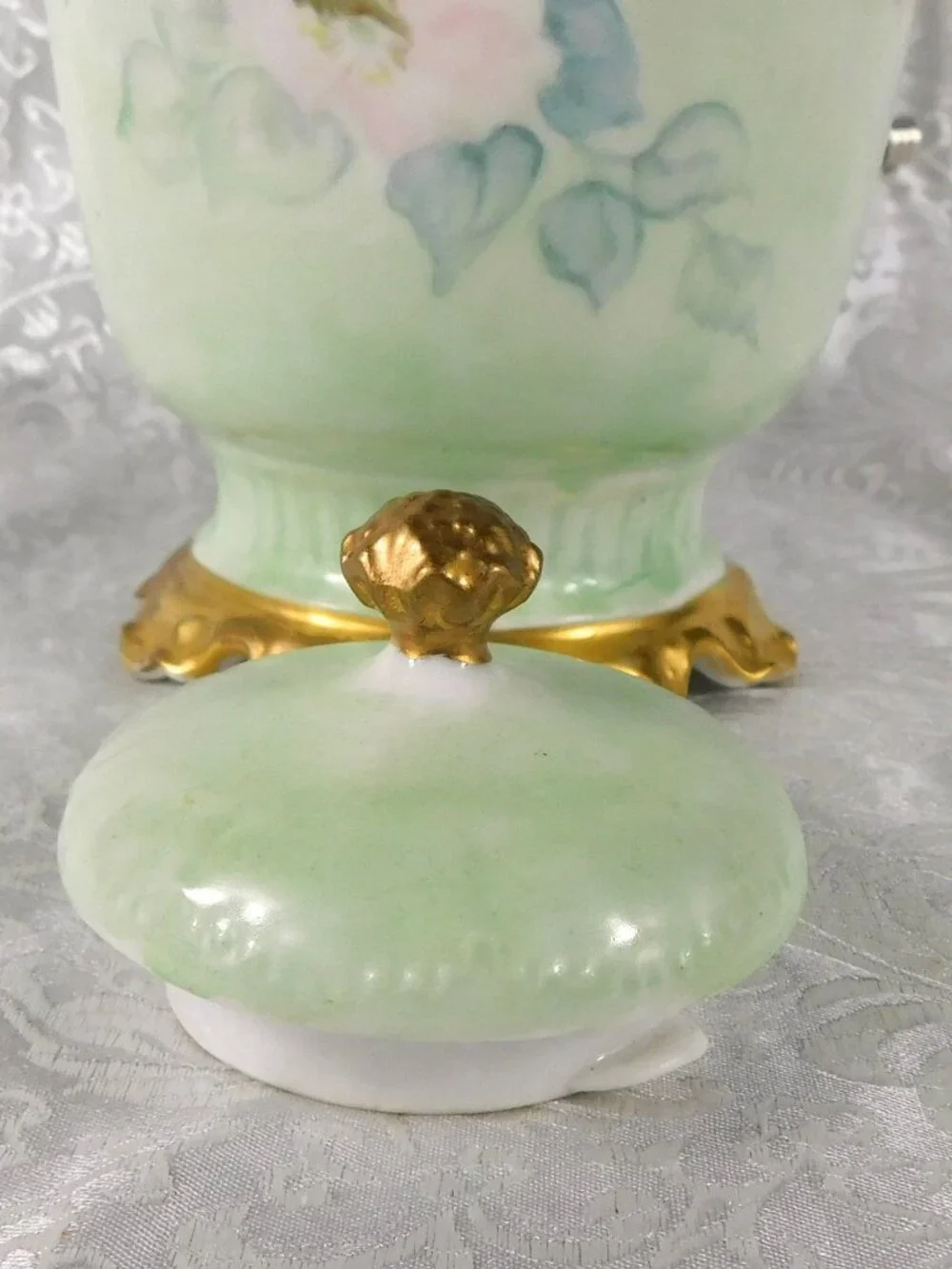 Mint Green Haviland Chocolate Pot # 27240